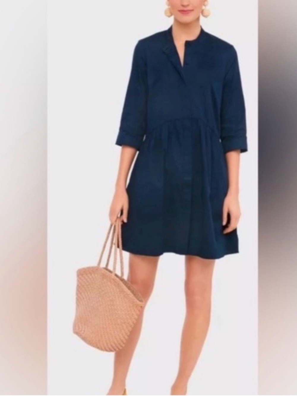 Tuckernuck NWT Cotton Royal Shirt
Dress in Navy Blue in XS